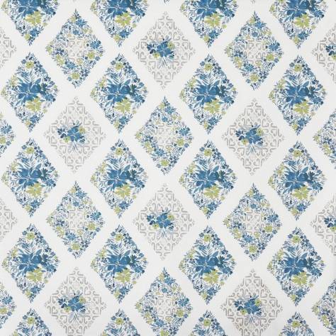 Prestigious Textiles Vintage Fabrics Bibury Fabric - Cornflower - 8768/518 - Image 1