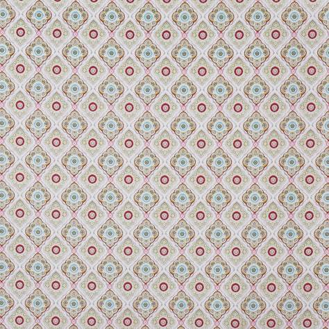 Prestigious Textiles Vintage Fabrics Lillian Fabric - Poppy - 8773/340 - Image 1