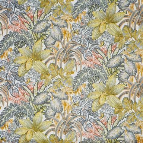 Prestigious Textiles Painted Canvas Fabrics Canopy Fabric - Amber - 2813/502 - Image 1