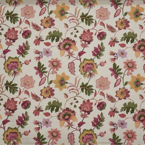 Prestigious Textiles Painted Canvas Fabrics Fleur Fabric - Samba - 2815/288