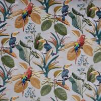Parrot Fabric - Amber