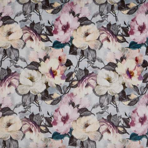 Prestigious Textiles Painted Canvas Fabrics Rosa Fabric - Orchid - 4059/296 - Image 1