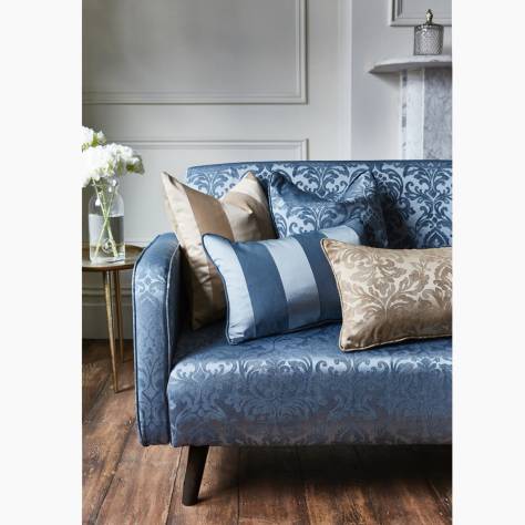 Prestigious Textiles Mansion Fabrics Newbridge Fabric - Sapphire - 4067/710 - Image 2