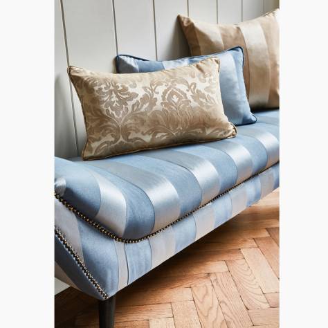 Prestigious Textiles Mansion Fabrics Newbridge Fabric - Pewter - 4067/908 - Image 3