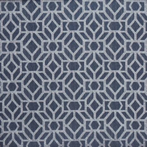 Prestigious Textiles Echo Fabrics Compose Fabric - Cobalt - 4087/715