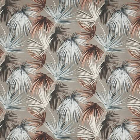 Prestigious Textiles Jasmine Fabrics Azumi Fabric - Umber - 8787/460
