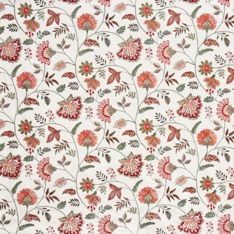 Prestigious Textiles Poetry Fabrics Louisa Fabric - Cherry - 4099/304