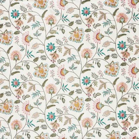 Prestigious Textiles Poetry Fabrics Louisa Fabric - Forest - 4099/616