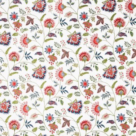 Prestigious Textiles Poetry Fabrics Louisa Fabric - Midnite - 4099/725 - Image 1