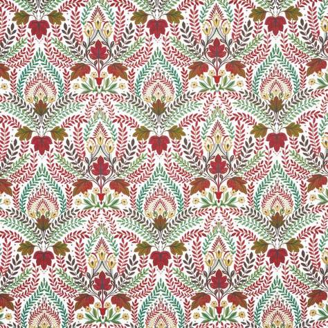 Prestigious Textiles Poetry Fabrics Script Fabric - Cherry - 8794/304 - Image 1