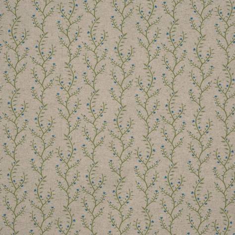 Prestigious Textiles Greenhouse Fabrics Boughton Fabric - Cornflower - 8800/518