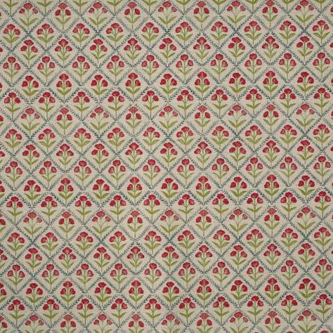 Prestigious Textiles Greenhouse Fabrics Chatsworth Fabric - Poppy - 8801/340
