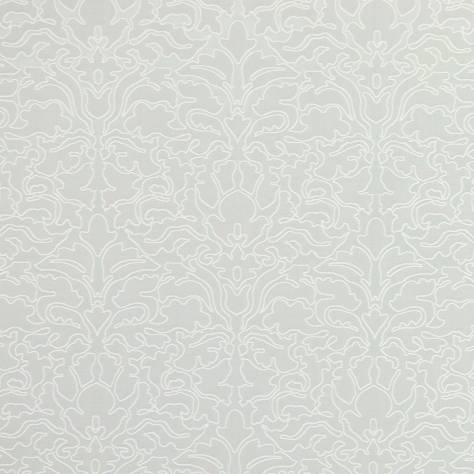 Prestigious Textiles Pemberley Fabrics Claydon Fabric - Silver - 1253/909 - Image 1