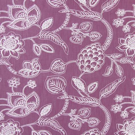 Prestigious Textiles Indigo Fabrics Phoenix Fabric - Mulberry - 1295/314