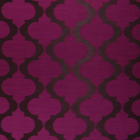 Prestigious Textiles Emporium Fabrics Messina Fabric - Magenta - 1298/309