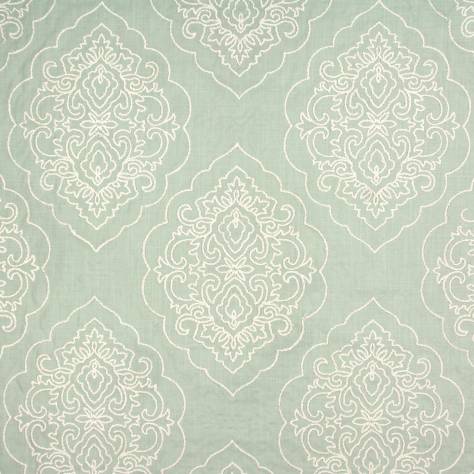 Prestigious Textiles Canvas Fabrics Brocade Fabric - Pepperment - 1419/387 - Image 1