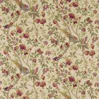 Abbeville Fabric - Russet/Sand