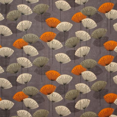 Sanderson Options 10 Prints & Weaves Fabrics Dandelion Clocks Fabric - Slate - DOPNDA203