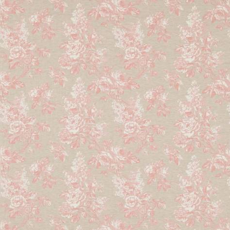 Sanderson Sorilla Damasks Fabrics Sorilla Damask Fabric - Shell Pink/Linen - DSOR234351