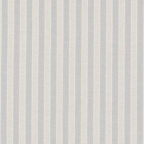 Sanderson Sorilla Damasks Fabrics Sorilla Stripe Fabric - Silver/Linen - DSOR234354