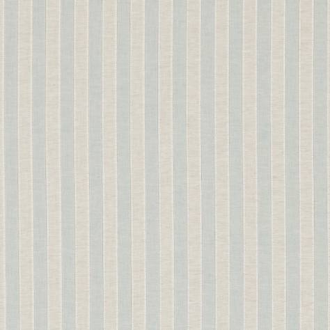 Sanderson Sorilla Damasks Fabrics Sorilla Stripe Fabric - Eggshell/Linen - DSOR234357