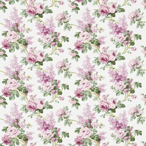 Sanderson Autumn Prints Fabrics Sorilla Fabric - Pink/Lilac - DAUP224417