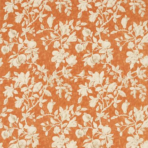 Sanderson Woodland Walk Prints & Embroideries Fabrics Magnolia and Pomegranate Fabric - Russet/Wheat - DWOW225506 - Image 1