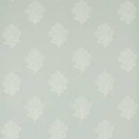 Oak Filigree Fabric - Grey/Blue