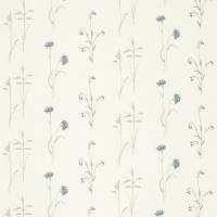 Meadow Grasses Fabric - Cobalt/Chalk