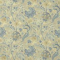 Shalimar Fabric - China Blue/Linen