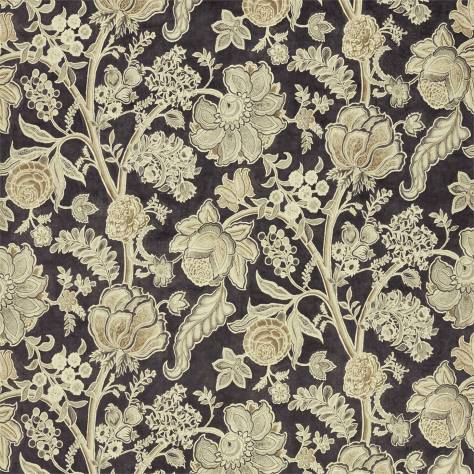 Sanderson Art of the Garden Fabrics Shalimar Fabric - Graphite/Mole - DART226321