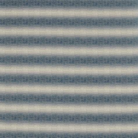 Sanderson Embleton Bay Weaves Fabrics Misty Haze Fabric - Indigo - DEBW236565