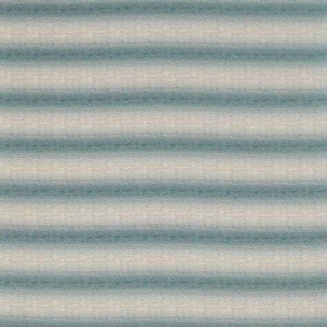 Sanderson Embleton Bay Weaves Fabrics Misty Haze Fabric - Teal - DEBW236566