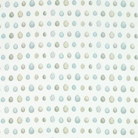 Sanderson Embleton Bay Prints & Embroideries Fabrics Nest Egg Fabric - Eggshell/Ivory - DEBB226425