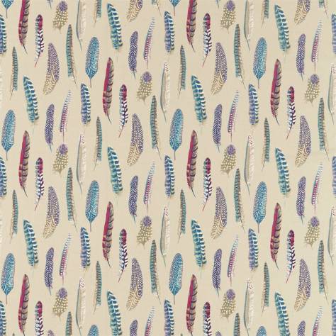 Sanderson Elysian Fabrics Lismore Fabric - Mulberry/Fig - DYSI226521