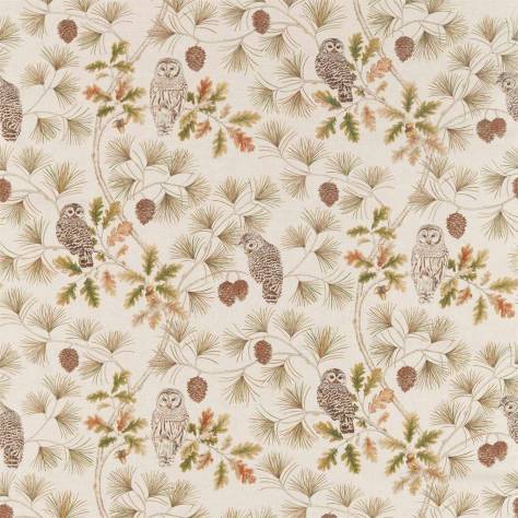 Sanderson Elysian Fabrics Owlswick Fabric - Briarwood - DYSI226525 - Image 1