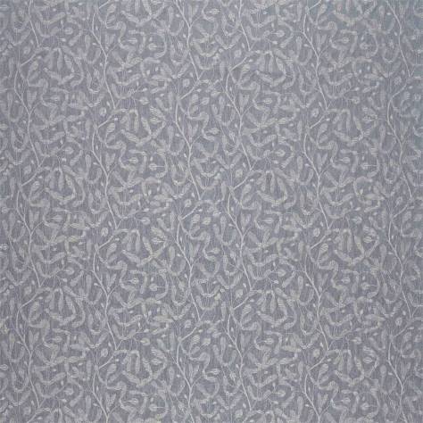 Sanderson Elysian Fabrics Trailing Sycamore Weave Fabric - Charcoal - DYSI236724