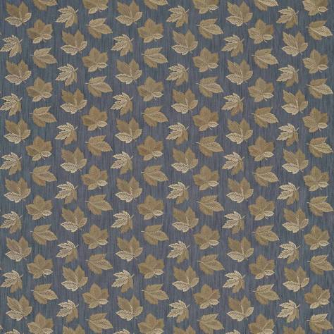 Sanderson Elysian Fabrics Flannery Fabric - Fig/Copper - DYSI236726