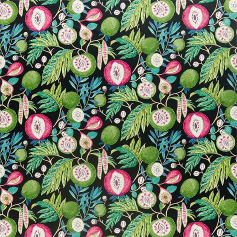 Sanderson Glasshouse Fabrics Jackfruit Fabric - Tropical / Ink - DGLA226560 - Image 1