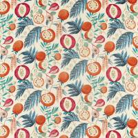 Jackfruit Fabric - Indigo / Rambutan
