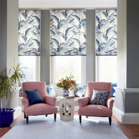 Sanderson Glasshouse Fabrics Palm House Fabric - Eucalyptus - DGLA226569