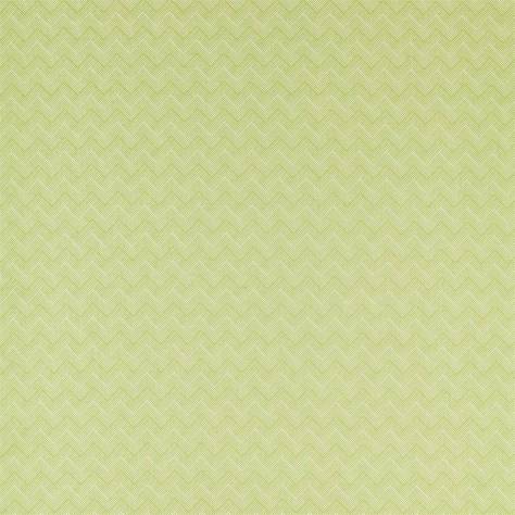 Sanderson Linnean Weaves Nelson Fabric - Lime - DLNC236800 - Image 1