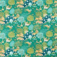 Pamir Garden Fabric - Teal