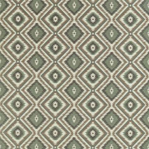 Sanderson Caspian Weaves Kelim Fabric - Opal - DCAC236915