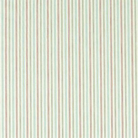 Sanderson Melford Weaves Fabrics Melford Stripe Fabric - Multi - DMWC237210 - Image 1