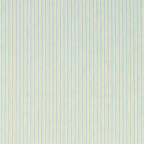 Sanderson Melford Weaves Fabrics Melford Stripe Fabric - Duck Egg - DMWC237213 - Image 1