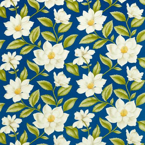 Sanderson One Sixty Fabrics Grandiflora Fabric - Bright Blue - DOSF226866 - Image 1