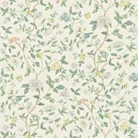 Sissinghurst Fabric - Jade/Silver