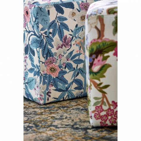 Sanderson Water Garden Fabrics Emperor Peony Fabric - Lotus Pink - DWAT226962 - Image 3