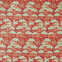 Bonsai &amp; Gingko Fabric - Ruby